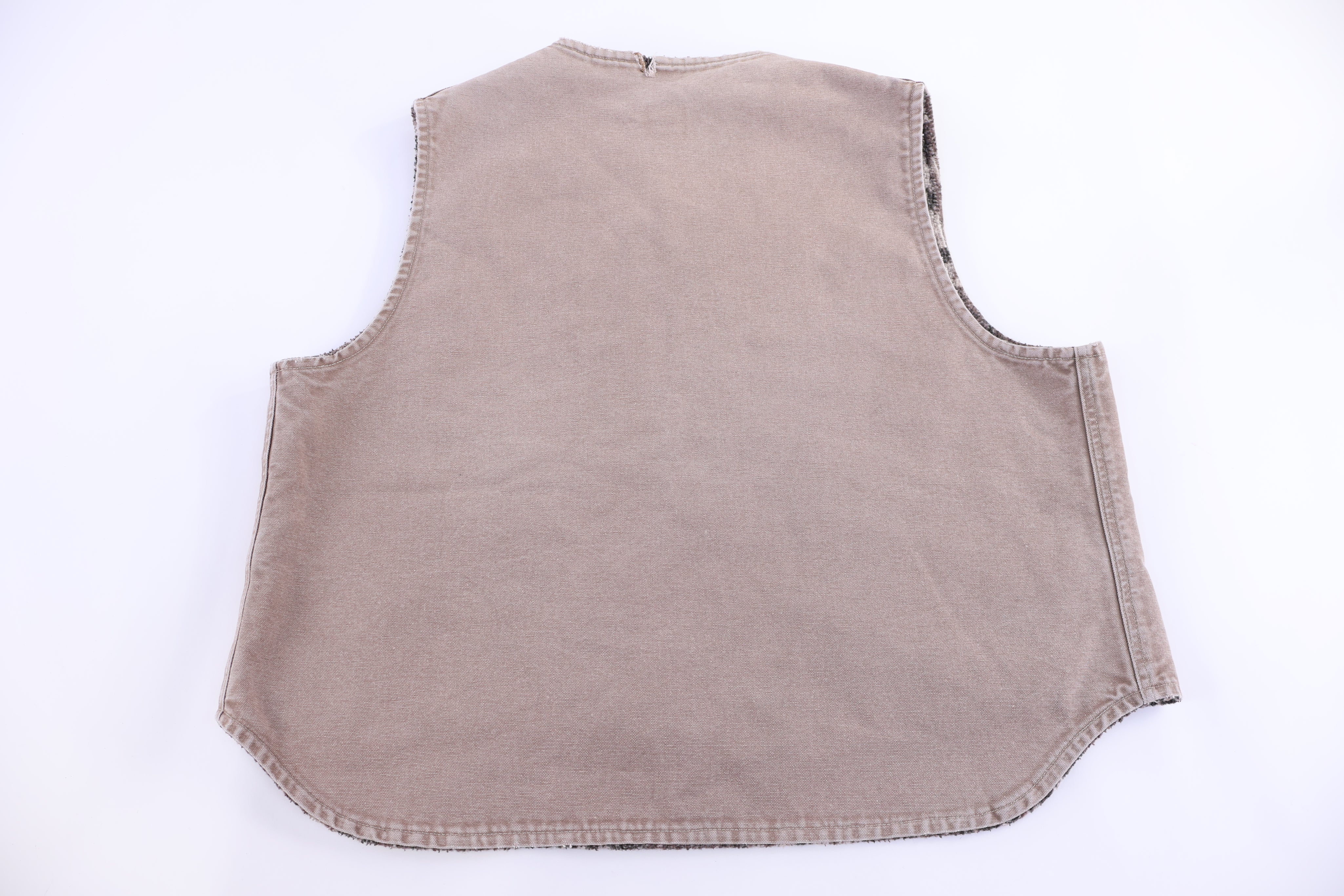 Carhartt Logo Patch Aztec Pattern Vest - Vest - Thrifted Threads