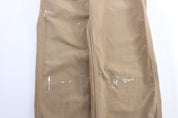 Carhartt Logo Patch Beige Carpenter Pants - ThriftedThreads.com
