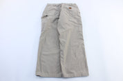 Carhartt Logo Patch Beige Carpenter Pants - ThriftedThreads.com