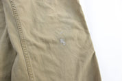 Carhartt Logo Patch Beige Carpenter Pants - ThriftedThreads.com