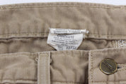 Carhartt Logo Patch Beige Carpenter Pants - ThriftedThreads.com