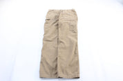 Carhartt Logo Patch Beige Carpenter Pants - Pants/Shorts - Thrifted Threads