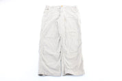 Carhartt Logo Patch Beige Carpenter Pants - Pants/Shorts - Thrifted Threads