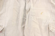 Carhartt Logo Patch Beige Carpenter Pants - Pants/Shorts - Thrifted Threads