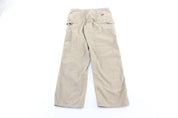 Carhartt Logo Patch Beige Pants - ThriftedThreads.com