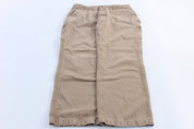 Carhartt Logo Patch Beige Relaxed Fit Pants - Pants/Shorts - Thrifted Threads