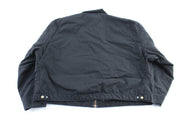 Carhartt Logo Patch Black Detroit Zip Up Jacket - Jacket - Thrifted Threads