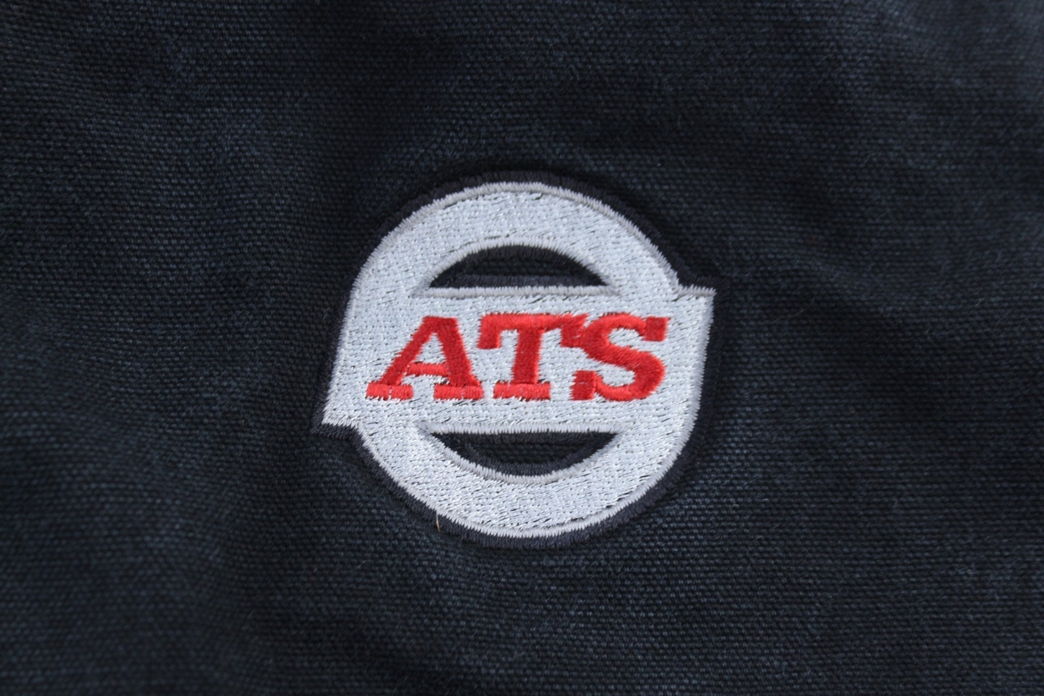 Carhartt Logo Patch Black Full Zip Hooded Jacket - Jacket - Thrifted Threads