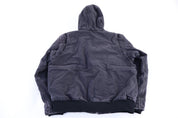 Carhartt Logo Patch Black Full Zip Jacket - Jacket - Thrifted Threads