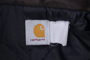 Carhartt Logo Patch Black Full Zip Jacket - Jacket - Thrifted Threads