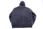 Carhartt Logo Patch Black Full Zip Jacket - Jacket - Thrifted Threads