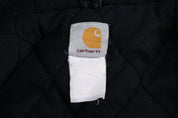 Carhartt Logo Patch Black Full Zip Jacket - Jacket - Thrifted Threads