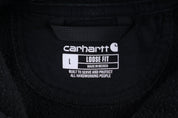 Carhartt Logo Patch Black Pullover Hoodie - Jackets - Thrifted Threads