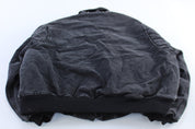 Carhartt Logo Patch Black Zip Up Jacket - ThriftedThreads.com