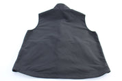 Carhartt Logo Patch Black Zip Up Vest - ThriftedThreads.com