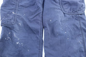 Carhartt Logo Patch Blue Cargo Pants - ThriftedThreads.com