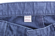 Carhartt Logo Patch Blue Cargo Pants - ThriftedThreads.com