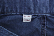 Carhartt Logo Patch Blue Cargo Pants - ThriftedThreads.com