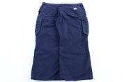 Carhartt Logo Patch Blue Cargo Pants - Pants/Shorts - Thrifted Threads