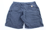 Carhartt Logo Patch Blue Carpenter Shorts - Pants/Shorts - Thrifted Threads