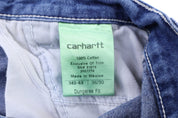 Carhartt Logo Patch Blue Denim Jeans - Pants - Thrifted Threads