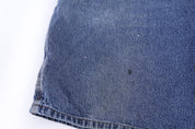 Carhartt Logo Patch Blue Denim Shorts - Pants/Shorts - Thrifted Threads