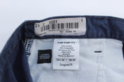 Carhartt Logo Patch Blue Dunagree Fit Pants - ThriftedThreads.com