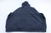 Carhartt Logo Patch Blue Full Zip Hooded Jacket - Jacket - Thrifted Threads
