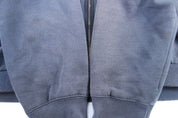 Carhartt Logo Patch Blue Full Zip Hooded Jacket - Jacket - Thrifted Threads