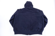 Carhartt Logo Patch Blue Full Zip Jacket - Jacket - Thrifted Threads
