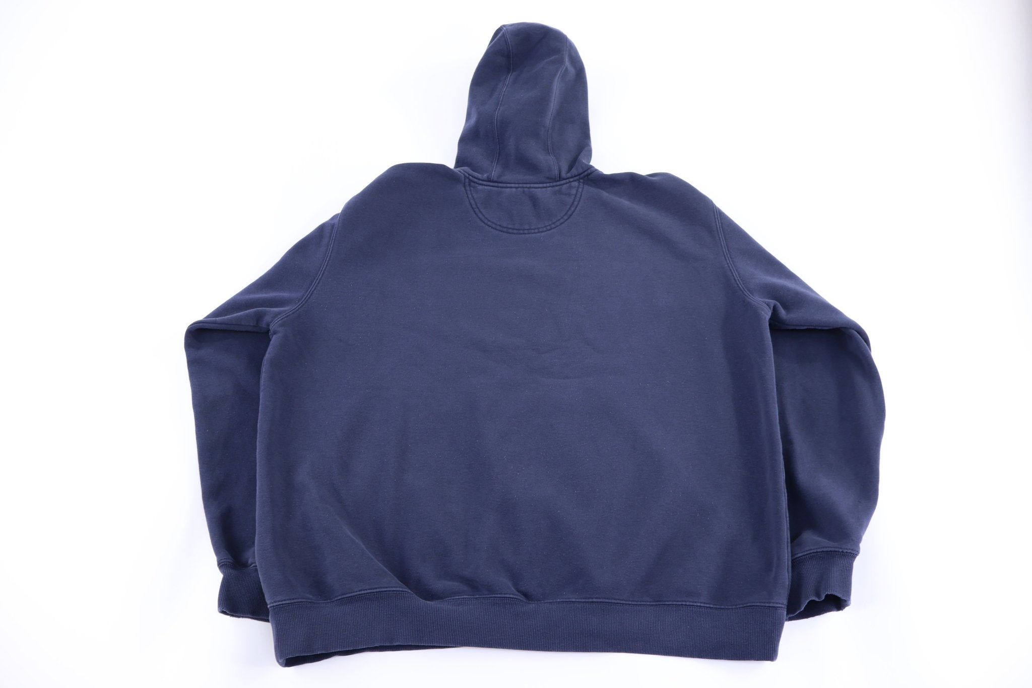 Carhartt Logo Patch Blue Full Zip Jacket - Jacket - Thrifted Threads