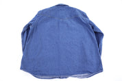 Carhartt Logo Patch Blue LS Button Down - Button Ups/Downs - Thrifted Threads