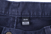 Carhartt Logo Patch Blue Navy Pants - Pants/Shorts - Thrifted Threads