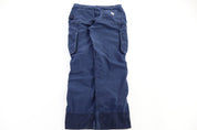 Carhartt Logo Patch Blue Pants - Pants - Thrifted Threads
