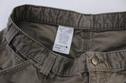Carhartt Logo Patch Brown Carpenter Shorts - Pants/Shorts - Thrifted Threads