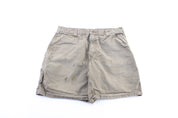 Carhartt Logo Patch Brown Carpenter Shorts - Pants/Shorts - Thrifted Threads
