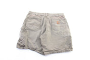Carhartt Logo Patch Brown Carpenter Shorts - Pants/Shorts - Thrifted Threads