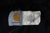 Carhartt Logo Patch Brown Full Zip Hooded Jacket - Jacket - Thrifted Threads
