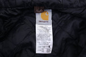 Carhartt Logo Patch Brown Full Zip Jacket - jacket - Thrifted Threads
