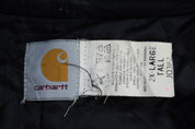 Carhartt Logo Patch Brown Full Zip Jacket - Jacket - Thrifted Threads