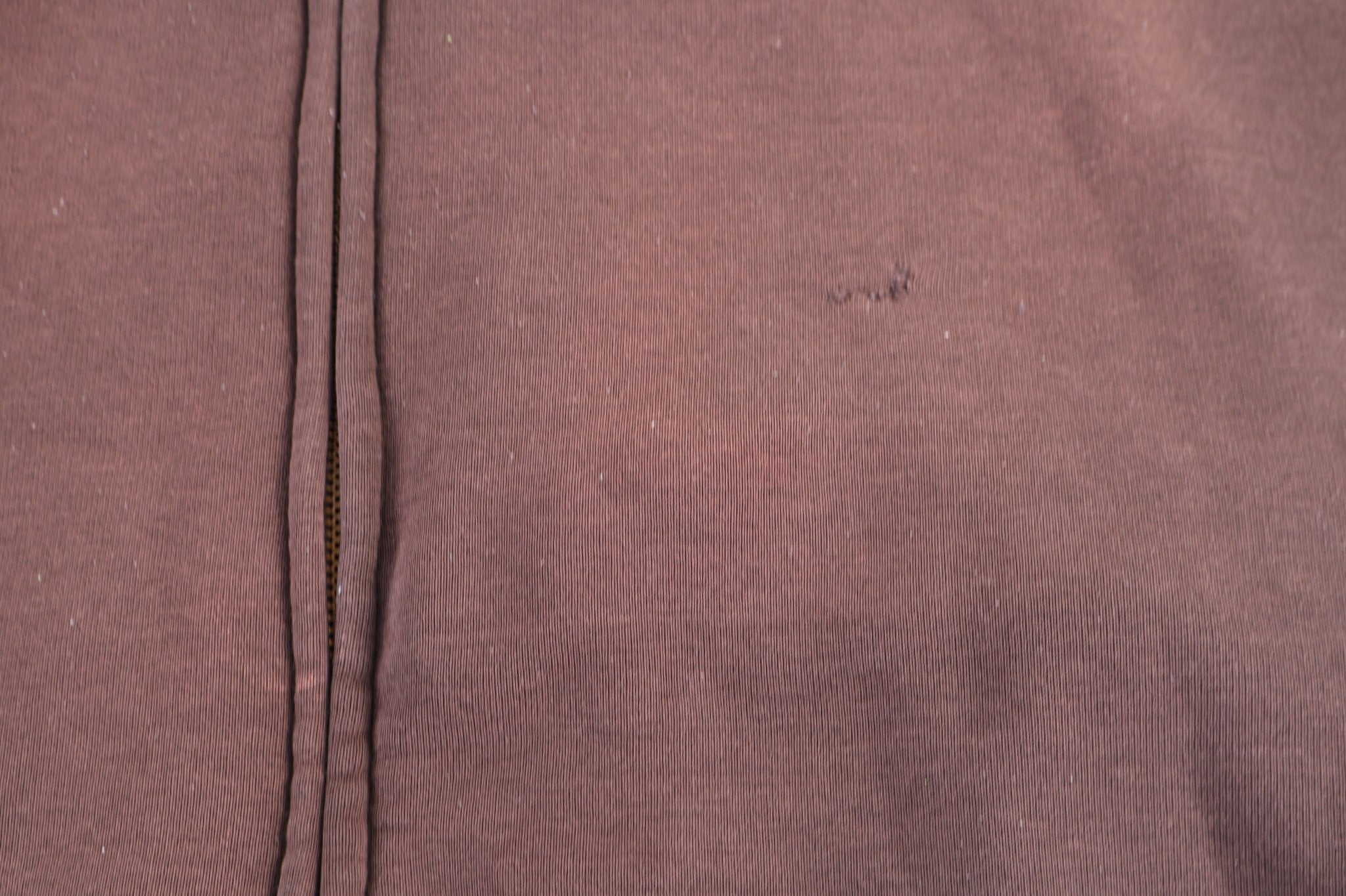 Carhartt Logo Patch Brown Full Zip Jacket - Jacket - Thrifted Threads