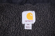 Carhartt Logo Patch Brown Full Zip Jacket - Jacket - Thrifted Threads