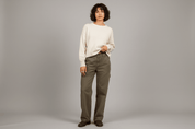 Carhartt Logo Patch Brown Pants - Pants/Shorts - Thrifted Threads