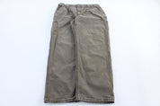 Carhartt Logo Patch Brown Pants - Pants/Shorts - Thrifted Threads
