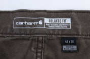 Carhartt Logo Patch Brown Pants - Pants/Shorts - Thrifted Threads