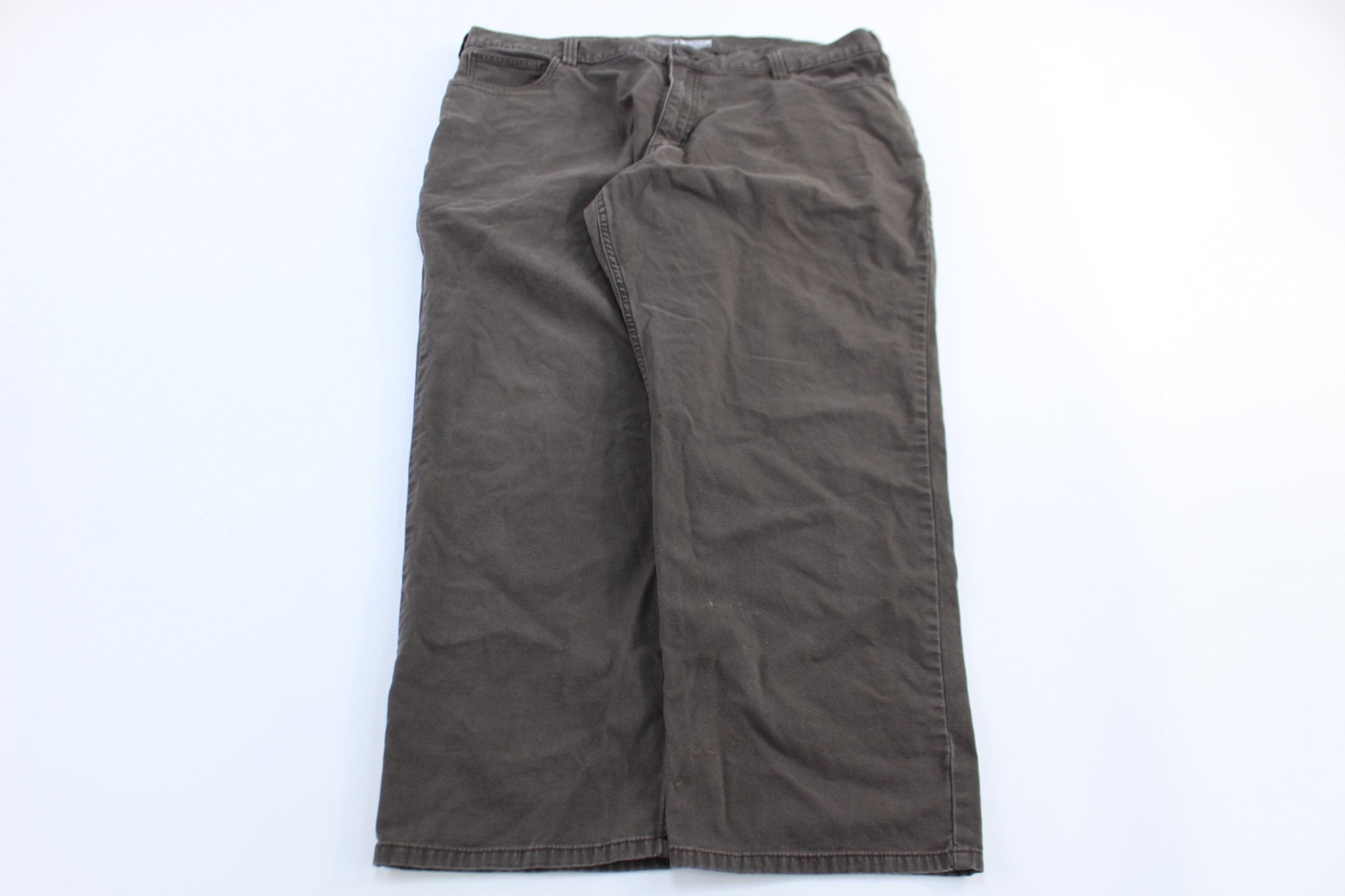 Carhartt Logo Patch Brown Pants - Pants/Shorts - Thrifted Threads