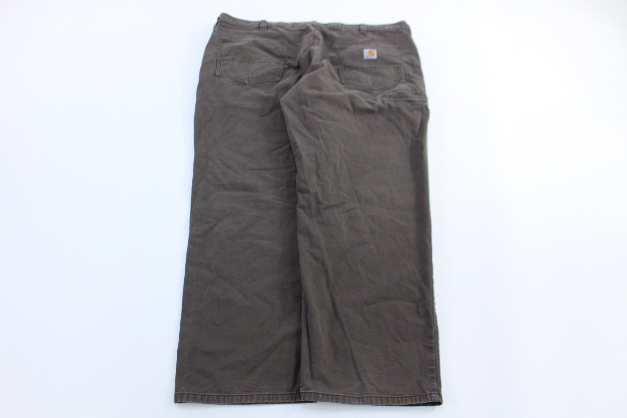 Carhartt Logo Patch Brown Pants - Pants/Shorts - Thrifted Threads