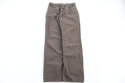 Carhartt Logo Patch Brown Relaxed Fit Pants - Pants - Thrifted Threads