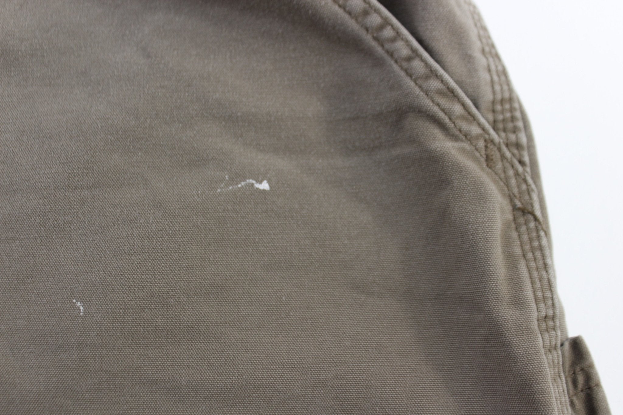 Carhartt Logo Patch Brown Shorts - ThriftedThreads.com