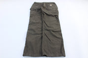 Carhartt Logo Patch Dark Coffee Relaxed Fit Pants - Pants/Shorts - Thrifted Threads